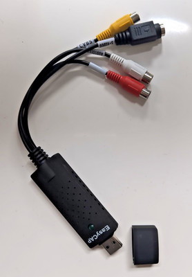 Easy CAP USB 2.0 Grabber Caputre zur DIgitalisierung alter Videos