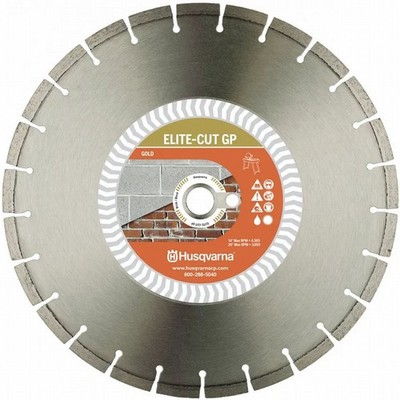 Husqvarna Elite-Cut 14-inch Masonry Brick and Block Saw Diamond Blade
