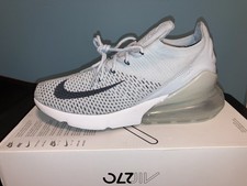 Nike Air Max 270 Flyknit Triple White 
