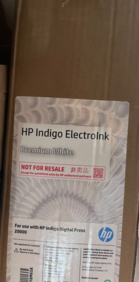 y8m65a Indigo Electroink Premium weiß für HP Indigo Digitaldruckmaschine 20000
