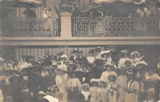 CPA 14 TROUVILLE HOTEL TIVOLI CARTE PHOTO SITUEE A TROUVILLE