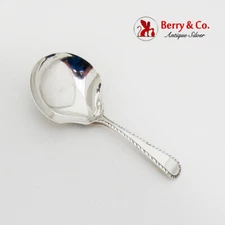 Tea Caddy Scoop Sterling Silver A B Savory & Sons London 1833