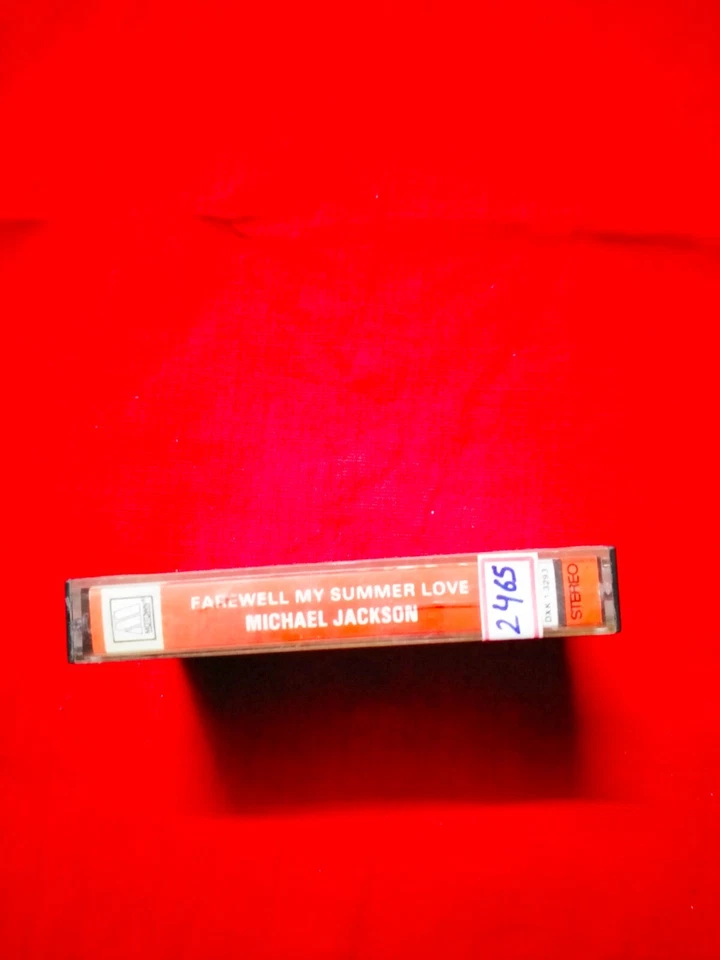 Michael Jackson Farewell My Summer Love RARE orig Cassette tape INDIA indian - Image 2 of 4