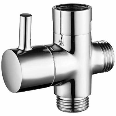 Valvola Deviatore G1/2&rdquo; A 3 Vie - Ottone Cromato - Per Sistema Doccia - Ricambio Ciencia