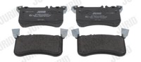 Jurid 573851J Brake Pad Set, Disc Brake For MERCEDES-BENZ