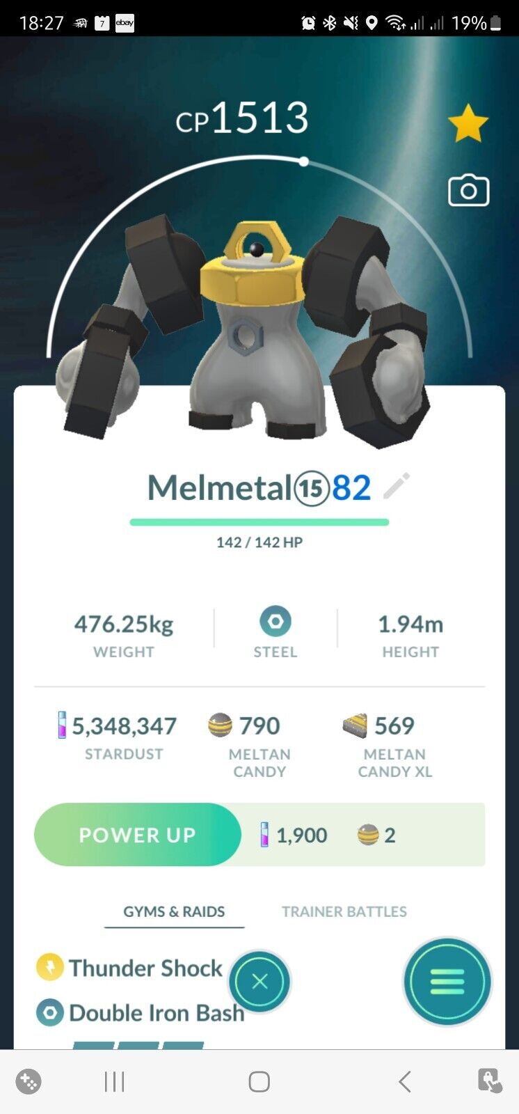 The Pokemon Strategy Dex — Melmetal Moves: Double Iron Bash is a