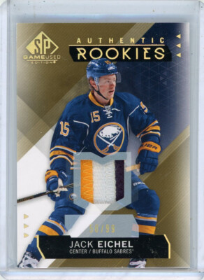 2015-16 SP Game-Used Spectrum Gold Prime Jersey /99 Jack Eichel #127 Rookie RC