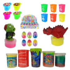 FLUFFY BUNDLE OF PUTTY FOR CREATIVE THINKERS - STRESS RELIEF - GIFT FOR KIDS