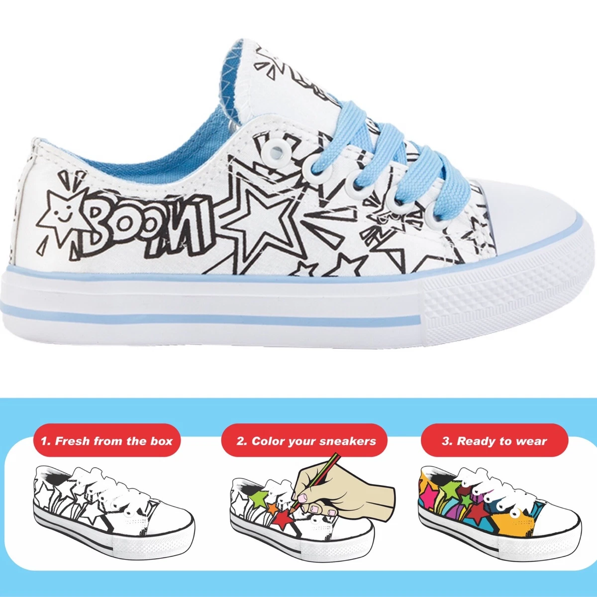 Shoe customisation kit sale
