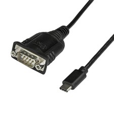 StarTech ICUSB232C USB C to Serial Adapter - RS232 / DB9 Cable - Windows / Mac
