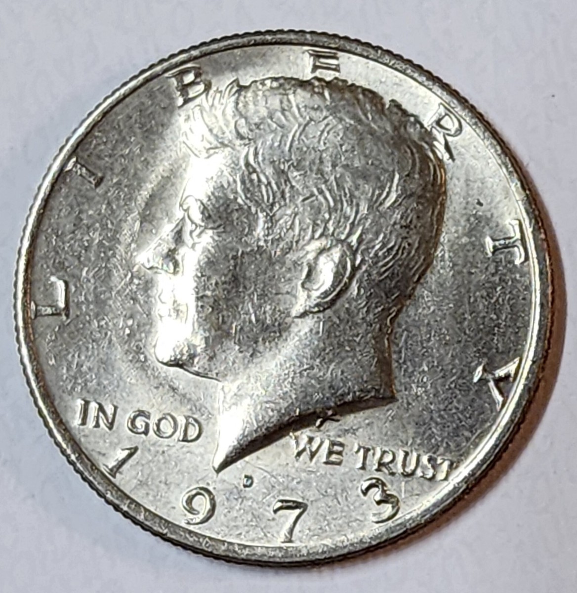 1973 Kennedy Half Dollar Doubling And Other Mint Errors 50C Coin