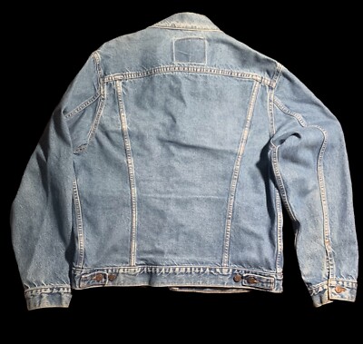 Levi's 80s Denim Jacket 71506 50L USA製 Vintage 80s Levis Trucker Blue Denim Jacket 71506-0216 Made In USA