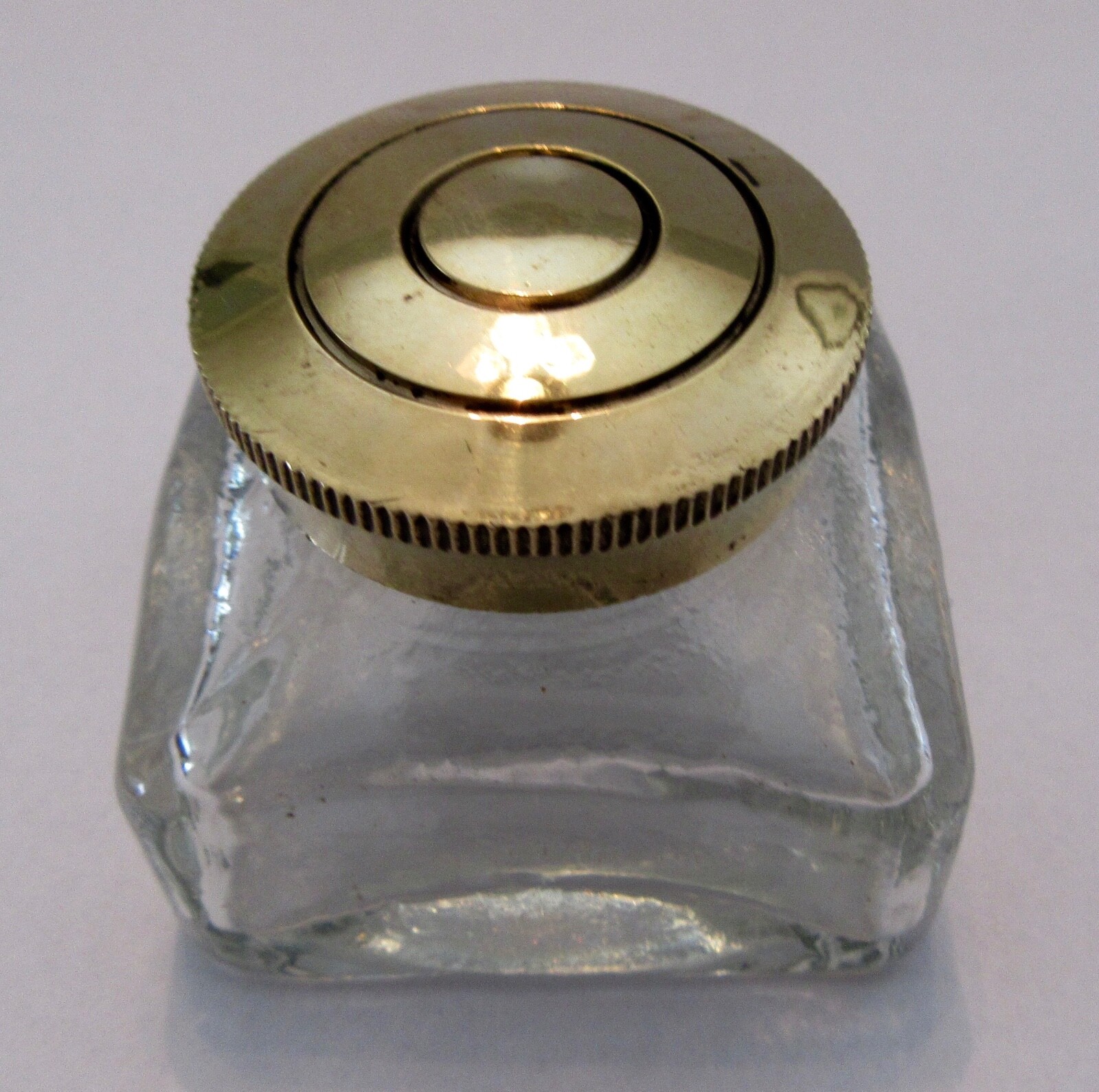 Glass Inkwell
