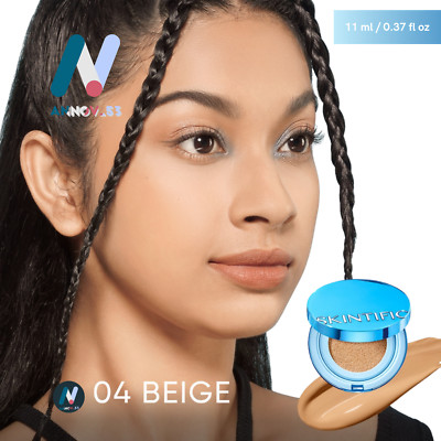 SKINTIFIC Perfect Stay Velvet Matte Cushion #04 BEIGE Waterproof Full Coverage