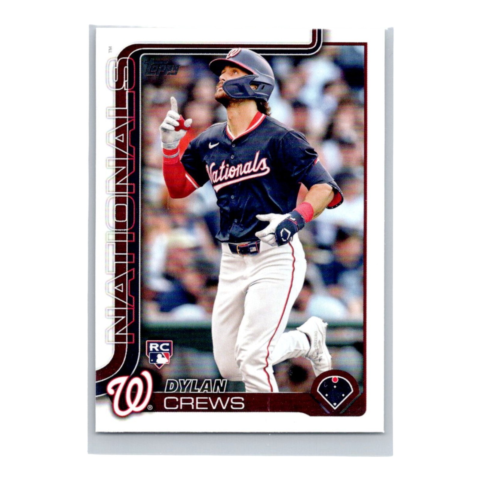 2025 Topps Series 1 Baseball Washington Nationals Team Set Completion