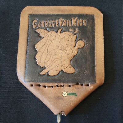 Garbage Pail Kids NASTY NICK Leather Fly Swatter Smasher 1 Of A Kind GPK