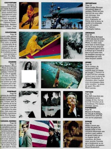 FRENCH PHOTO MAGAZINE - AMATEURS SPECIAL ISSUE - JAN/FEB 1994 N307H - Imagen 2 de 2