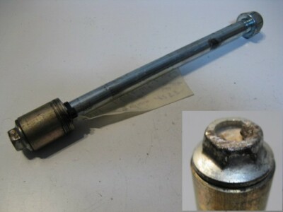 Vorderradsteckachse Vorderachse Vorderrad Achse Daelim Roadwin 125 R, BA8, 07-