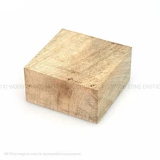 Mango Bowl Blank 2x 4x 4 Wood Turning Square Block Carving– Free US Shipping