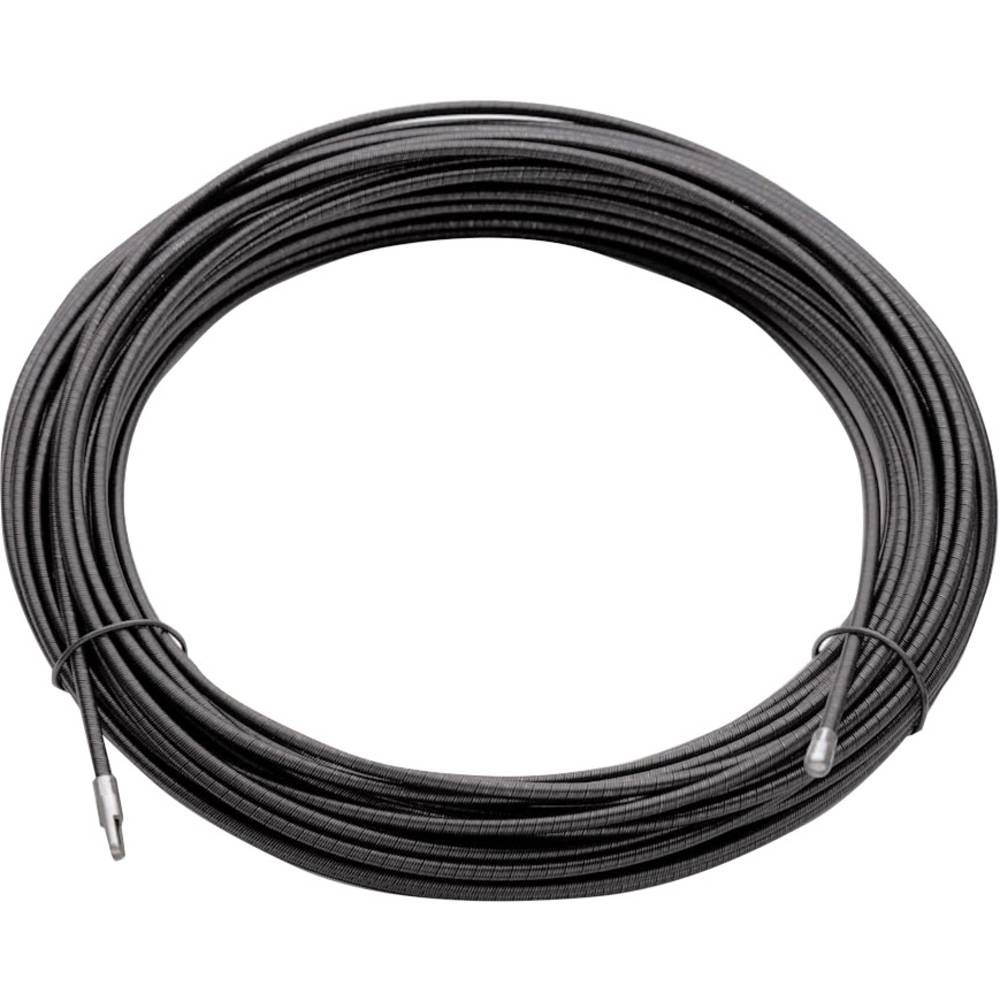 Tire-fil Eflex 20m Cimco aiguille de tirage en nylon noir de 4mm