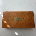 Vintage Parker Brothers Monopoly Wooden Cabinet Edition Brass Plaque Board Game