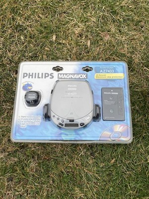 NEW SEALED 1998 Philips Magnavox 25 Seconds ESP Portable CD Player AZ7433/17