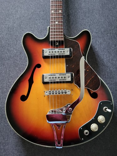 Kawai (Teisco) SA 150 Thinline Hollowbody Guitar 1967 Japan - Picture 1 of 13