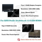 ASUS ProArt Studiobook 16 OLED H7604JV 16" LCD Display Complete Assembly 3.2K