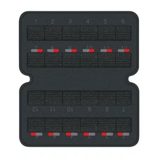 EVA 24-Slot Game Cartridge TF Card Holder Bag Storage Case For Steam Deck