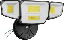 90W 10000LM Flood Lights Outdoor, LED Security Lights with 4 Heads, Switch Co...