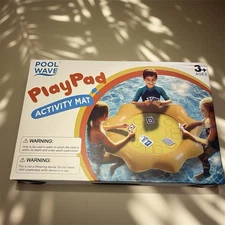 Pool Wave PlayPad Inflatable Activity Mat 37” Kids Pool Float Table Ages 3