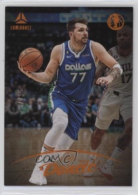 2022-23 Panini Chronicles Luminance Orange /75 Luka Doncic #143 1pe9