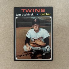 1971 Topps Baseball Tom Tischinski Minnesota Twins Card #724