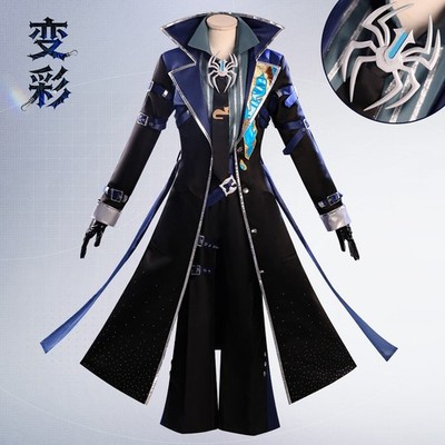 Identity   Aesop Carl Embalmer Coat Tops Pants Set w/Accessories Cosplay Costume