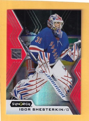 2024-25 Upper Deck Synergy Red Codes #56 Igor Shesterkin New York Rangers NM-MT+