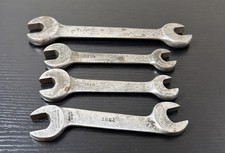 Vintage Billings & Spencer Open End 4 Wrenches Made In USA Drop Forged Antique