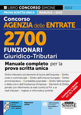 Concorso Agenzia Delle Entrate – 2700 Funzionari Giuridico Tributari – Manuale C