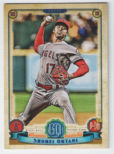 2019 Topps Gypsy Queen Shohei Ohtani Base 2nd Year #55 Los Angeles Angels