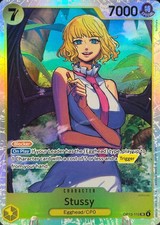 • Stussy • OP13-110 SR Carrying On His Will Holo Foil One Piece TCG NM