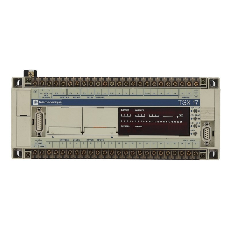 Telemecanique Automate TSX17-20 TSX1723428 34 E/S relais V1.0 (P127.2)