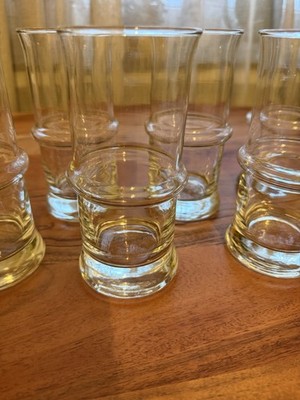 6 schöne Wassergläser Biergläser Getränkegläser H 15.5 D7 G 360