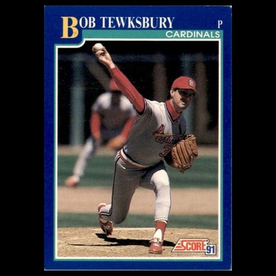 Bob Tewksbury #499.0 1991 Score St. Louis Cardinals Baseball Card MLB
