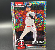 2026 Topps Series 1 #31 BAILEY OBER - Confetti Parallel Minnesota Twins