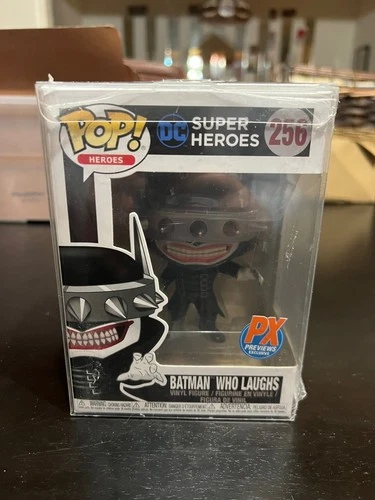 Funko Pop! 256 Batman Who Laughs PX Previews Exclusive w/Protector
