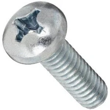 Machine Screw, Pan Head Phillips, #12-24, 0.5" Lg. - (Pack of 100)
