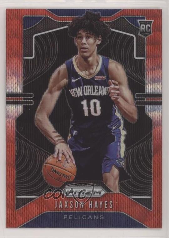2019-20 Panini Prizm Rookie Ruby Wave Prizm Jaxson Hayes #254 11ba