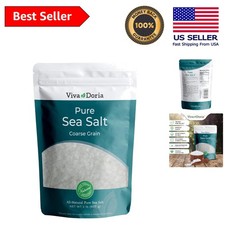 Visually Captivating Coarse Sea Salt, 32oz - Ideal for Culinary Masterpieces
