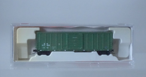 Vagón de tren de caja InterMountain Burlington Northern Plain 217503 escala N - 67514-01 | Condition: Used