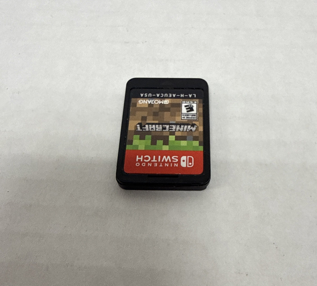 Nintendo Switch Game Minecraft Cartridge Rated E10+ Everyone 10+