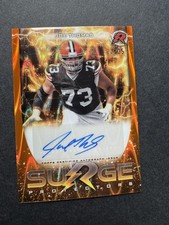 2024 Topps Resurgence Joe Thomas Surge Protectors Orange Power Auto #22/25